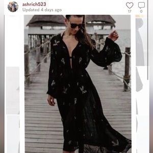 Black zara dress (posted again for lower)